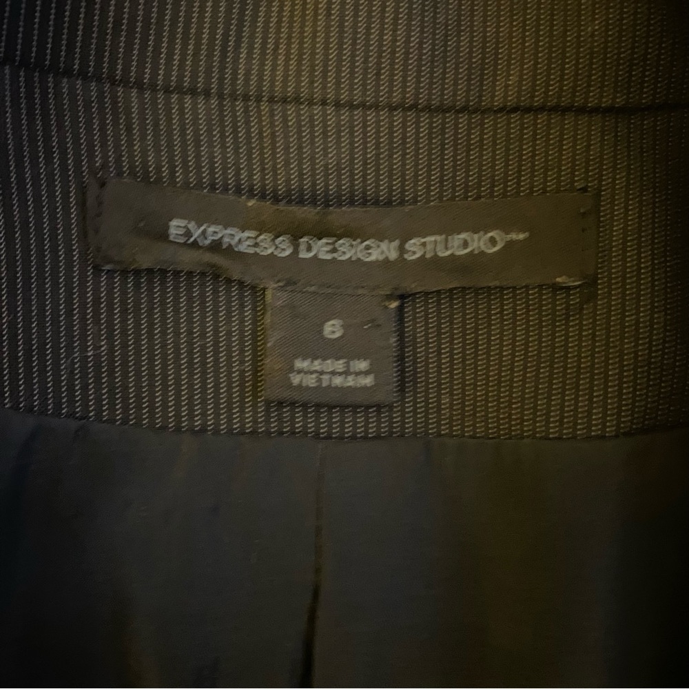 Express Desing Studio Womens Editor One Button Bl… - image 3